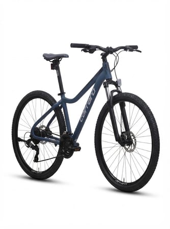 Carraro Speed 721 HD Fren 21 Vites 27,5 Jant Dağ Bisikleti Mat Şeker Mavi Gümüş 41 Kadro