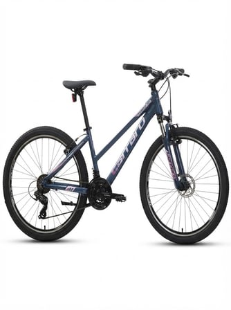 Carraro Force 601 V Fren 21 Vites 26 Jant Dağ Bisikleti Lacivert Pembe Beyaz 43 Kadro
