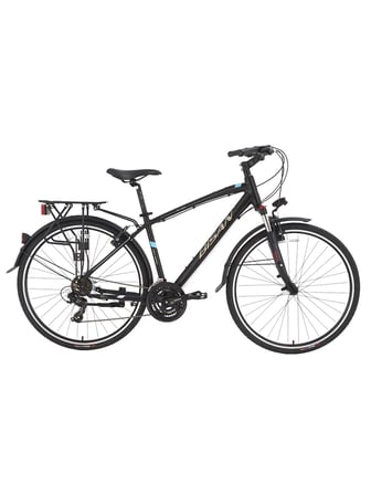 Bisan TRX 8100 City 28 Jant V-Fren Şehir Bisikleti 46 Kadro Mat Siyah Mavi