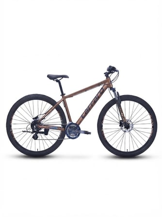 Carraro Force 650 HD Fren 24 Vites 26 Jant Dağ Bisikleti Bronz Siyah Beyaz 38 Kadro