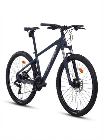 Carraro Crx 721 HD Fren 21 Vites 27,5 Jant Dağ Bisikleti Metalik Mavi Gümüş 36 Kadro