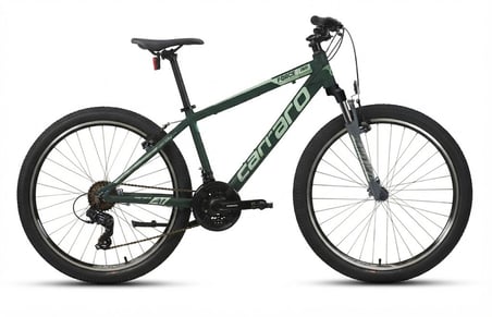 Carraro Force 600 V Fren 21 Vites 26 Jant Dağ Bisikleti Mat Koyu Yeşil - Açık Yeşil - Beyaz 38 Kadro