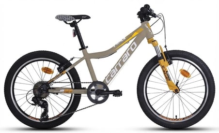 Carraro Speed 200 20 Jant 7 Vites V Çocuk Bisikleti Bronz Sarı Beyaz
