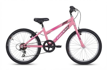 Salcano Excel 20 Girl V Fren 6 Vites 20 Jant Çocuk Bisikleti Pudra Pembe - Pembe