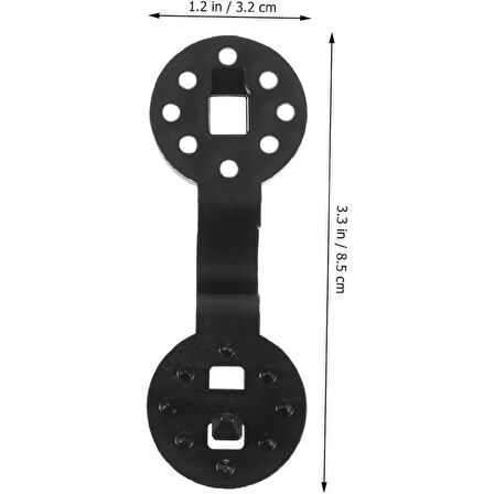 Gölgelik File Klipsi 100 Adet Gölgelik İp Geçirme Aparatı (4915)