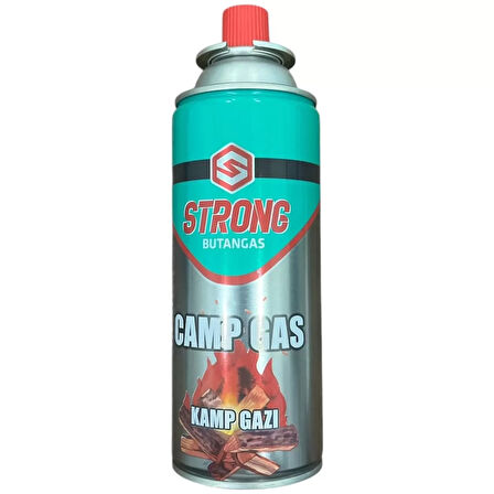 Strong Kamp Ocak Gazı Valfli Pürmüz Kartuşu 227 Gram 400 Ml (4915)