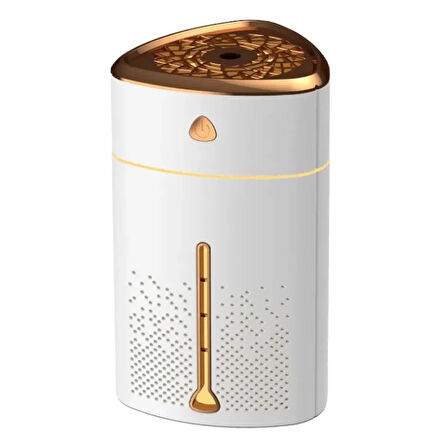 1000 Ml Ultrasonik Hava Nemlendirici Işıklı Buhar Makinesi Ve Aroma Difüzörü (4915)