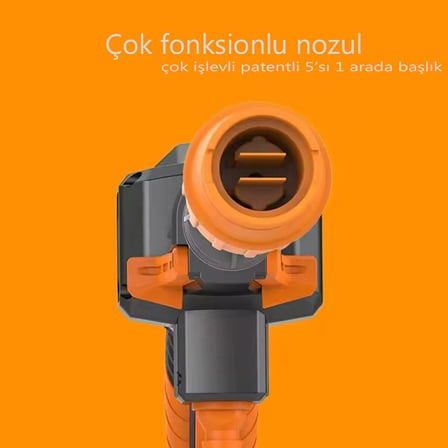16LT ELEKTİRİKLİ OTO - ARAÇ YIKAMA TABANCASI - İLAÇ POMPASI PÜSKÜRTÜCÜ 4.8V EWASHER (4915)