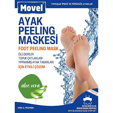 Movel Peeling Çorabı Ayak Bakım Maskesi (4915)