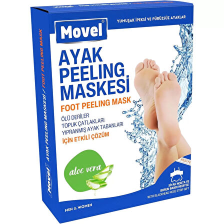 Movel Peeling Çorabı Ayak Bakım Maskesi (4915)