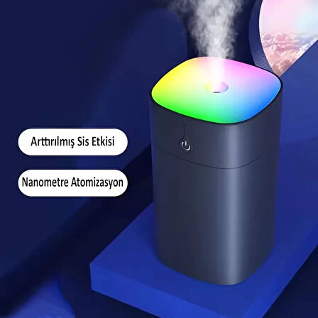 H2o Humidifier 400 Ml Ulrasonik Hava Nemlendirici (4915)