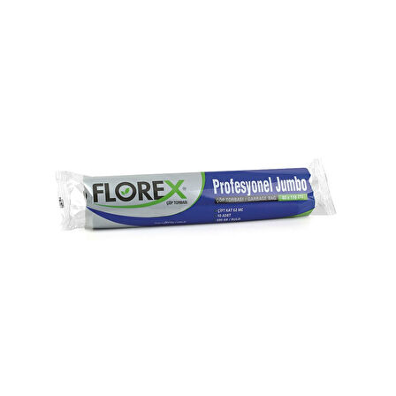 20 Adet Florex-515 Profesyonel Jumbo 10pcs 80x110cm.çöp Torba (4915)