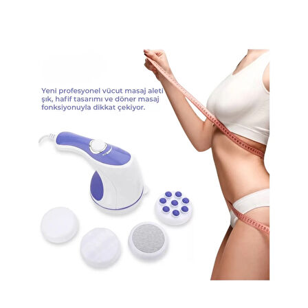 Ma-118 Super Effective Masaj Aleti Zayıflama Selülit Sıkılaştırıcı Rahatlama (4915)