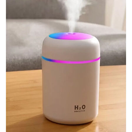 H2o Led Işıklı Mini Oda Hava Nemlendirici (4915)