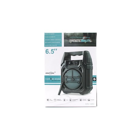 6.5 INC BLUETOOTH WİRELESS MİKROFONLU HOPARLÖR - SPEAKER USB SARJLI AUX - TF - USB PS-1283 (4915)