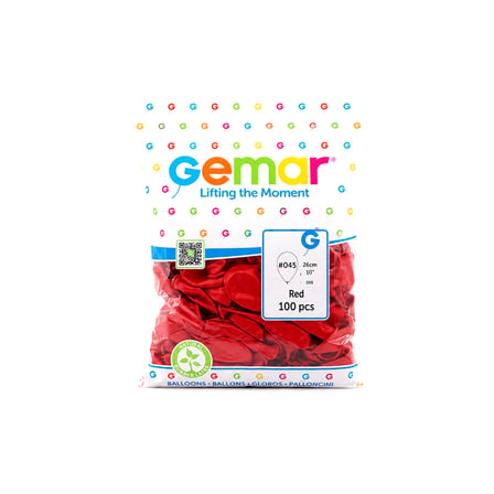 İÇ MEKAN - KIRMIZI BALON 10 INC - 26CM - 100PCS (4915)