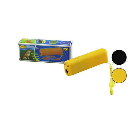 PİLLİ 2İN1 KÖPEK KOVUCU - FENER İP TAŞIMA KULPLU SESLİ=20KHz=İNSAN DUYAMAZ (4915)