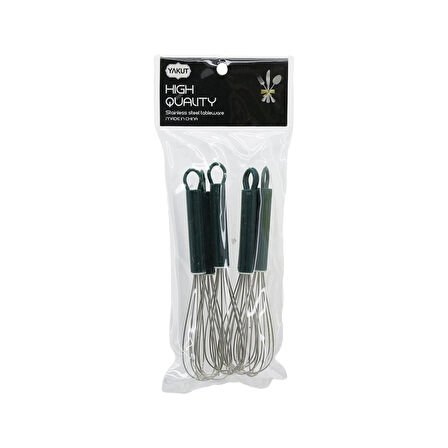 5Lİ MİNİ=7.7CM METAL ÇIRPICI PLASTİK SAPLI=7.8CM TOPLAM UZUNLUK=15.5CM (4915)
