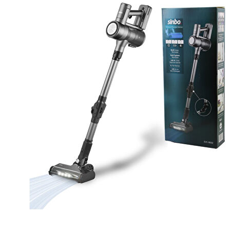 Kablosuz Dikey Sarjlı Süpürge Katlanır Ergonomik Boru Svc-8632 (4915)