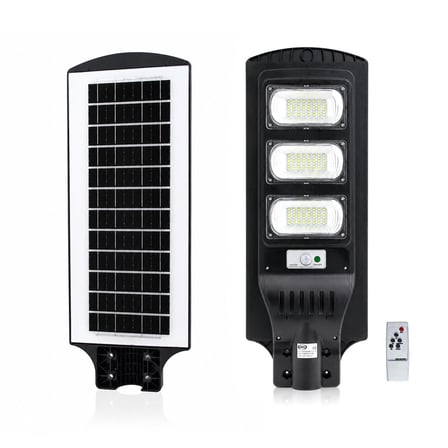 300W - 6500K SOLAR - GÜNEŞ ENERJİLİ SOKAK LAMBASI - ARMATÜR SENSÖRLÜ BAHÇE-BALKON-SOKAK ARS-348966 (