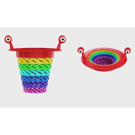 Renkli 6 Kademeli Lavabo Süzgeci (4915)