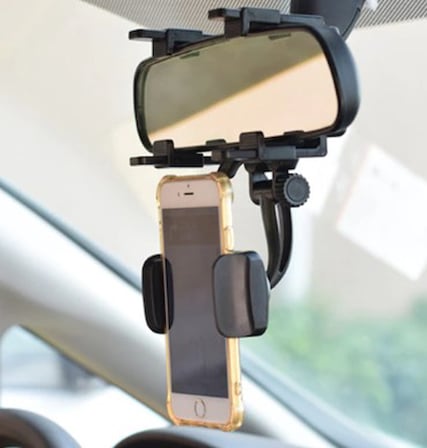 Araba Dikiz Aynasına Takılan Telefon Tutucu (4915)