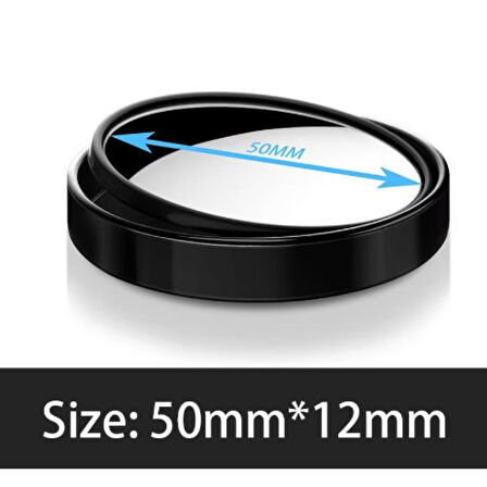 Ayarlanabilir Kör Nokta Aynası Siyah 2 Adet (4915)