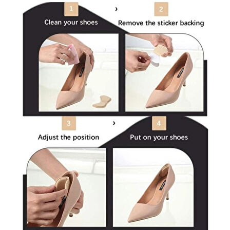 5 Mm Ayakkabı Topuk Vurma Önleyici Ve Daraltma Padi 2li (4915)