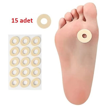 Ayak Nokta Pedi Sünger Yastık  15 Li (4915)