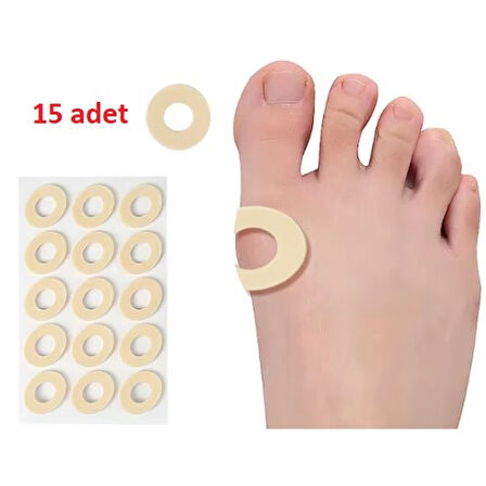 Ayak Nokta Pedi Sünger Yastık  15 Li (4915)