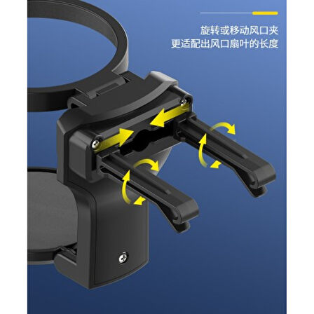 Katlanabilir Araba Bardak Şişe Tutucu (4915)