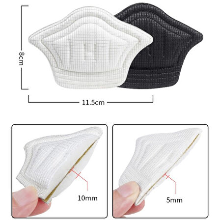 Taç Şekilli 10 Mm Topuk Daraltma Ve Vurma Önleyici (4915)