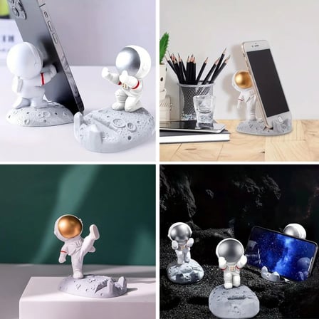 Mini Astronot Model Telefon ve Tablet Tutucu Standı (4915)