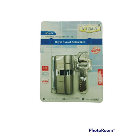 TUZAKLI BİLYALI BEYAZ BAREL (4915)