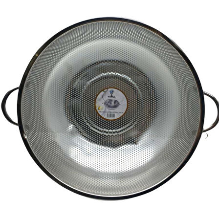 METAL KULPLU ÇELİK TEL SEPET SÜZGEÇ 32CM (4915)