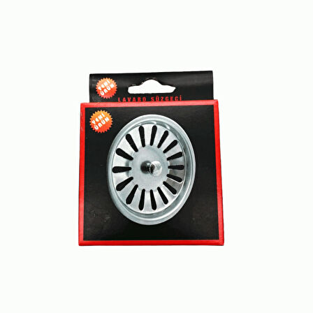 YENİ ÇÖPMAK METAL LAVABO SÜZGEÇ (4915)