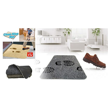 Çamaşır Makinesinde Yıkanabilir Kir Toz Emici Mikrofiberli Paspas (4915)