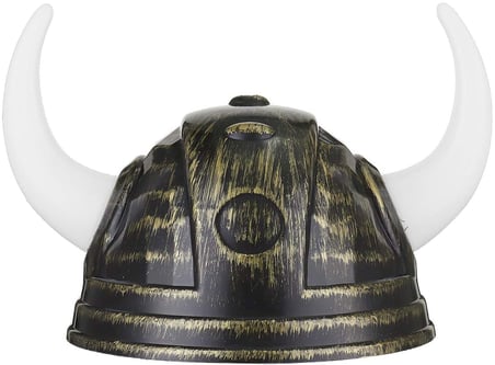 Viking Başlığı Asteriks Başlığı Altın Renk (4915)