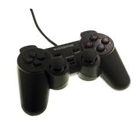 GAME JOYPAD PC ANALOG SİYAH OYUN KOLU PL-2596 (4915)