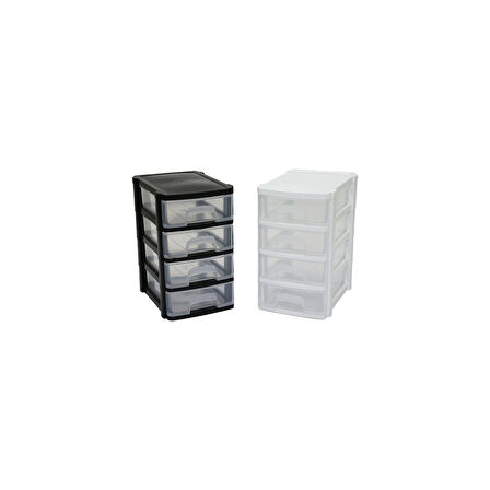 TONTON - MİNİ ÇEKMECE 4 KATLI 10.3X13.9X16.6CM (4915)