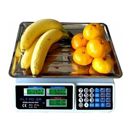 40 Kg Elektronik Terazi 2 Gr (4915)