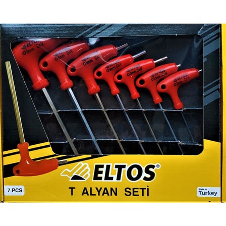 Alyan Takımı 7 Parça T Tipi Allen - Eltos (4915)