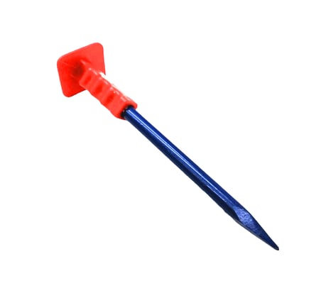 RENKLİ ÇELİK SİVRİ MURÇ KORUMALI 30CM (4915)
