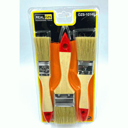 3 PARÇA  BOYA KESTİRME FIRÇA SETİ NO-1- 1.5 -2 (4915)