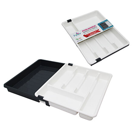 KAYAR KAŞIKLIK AYARLANABİLİR ÇEKMECE İÇİ  48X28,5CM (4915)