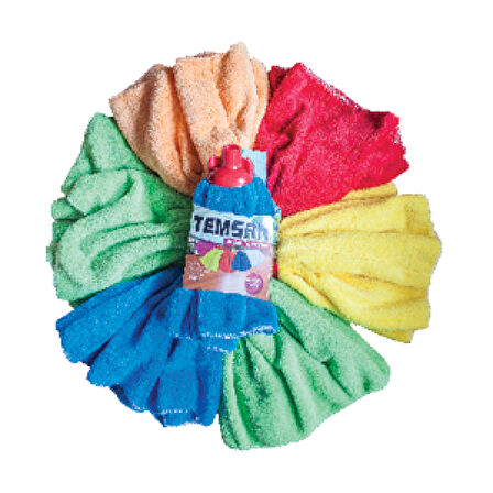 MİKROFİBER HAVLU MOP WELSOFT KARTELALI (4915)