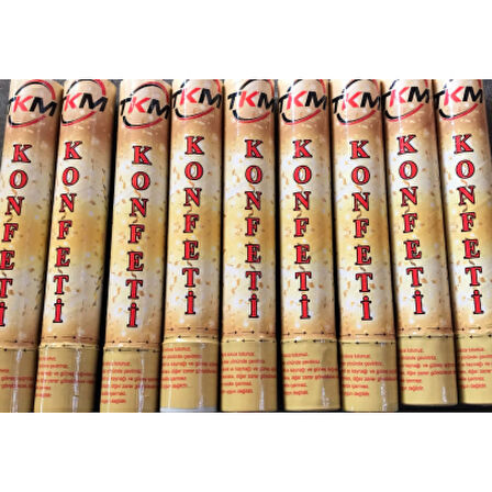KONFETİ KARNAVAL METALİK RENKLİ 30CM (4915)