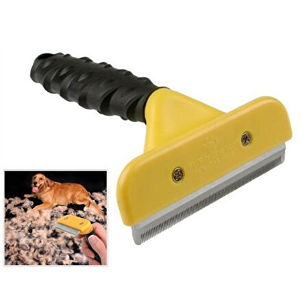 10 cm Kedi Köpek Tarağı Fırçası Tüy Alıcı Toplayıcı Tarak Fırça (4915)