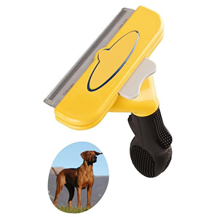Kedi ve Köpekler İçin Kısa Tüylü Köpek Tarağı Tüy Toplayıcı Tarak Large (4915)