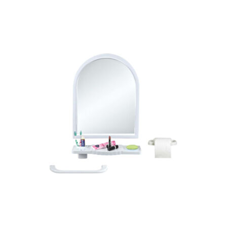 BEYAZ MEGA AYNA SETİ (4915)